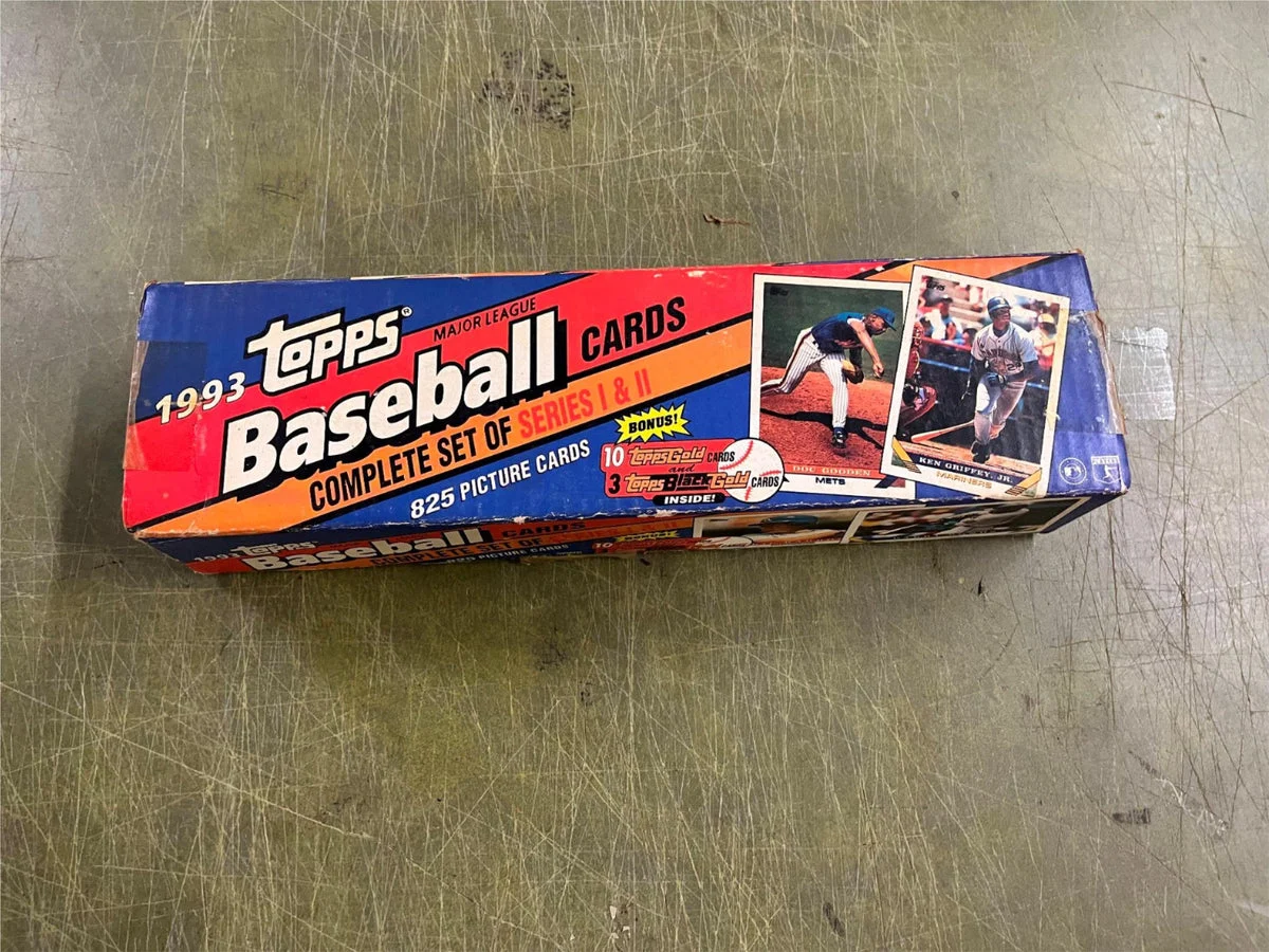 1993 Topps MLB Baseball Complete Set Series 1 & IIIncomplete