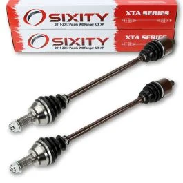 2 pc Sixity XTA Front Left Right Axles for 2013 Polaris 900 Ranger RZR XP 4X4