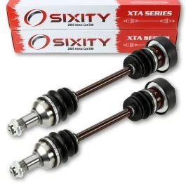 2 pc Sixity XTA Rear Left Right Axles for 2005 Arctic Cat 500 4X4