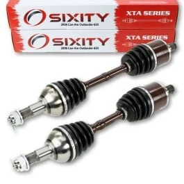 2 pc Sixity XTA Rear Left Right Axles for 2006 Can-Am Outlander 650 4X4