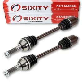 2 pc Sixity XTA Rear Left Right Axles for 2014 Polaris 400 Ranger 4X4