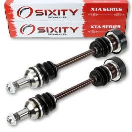 2 pc Sixity XTA Front Left Right Axles for 2007 Arctic Cat 500 4X4