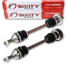 2 pc Sixity XTA Front Left Right Axles for 2004 Arctic Cat 650 4X4