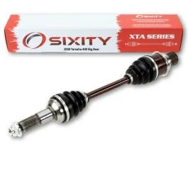 Sixity XTA Rear Left Axle for 2008 Yamaha 400 Big Bear 4X4