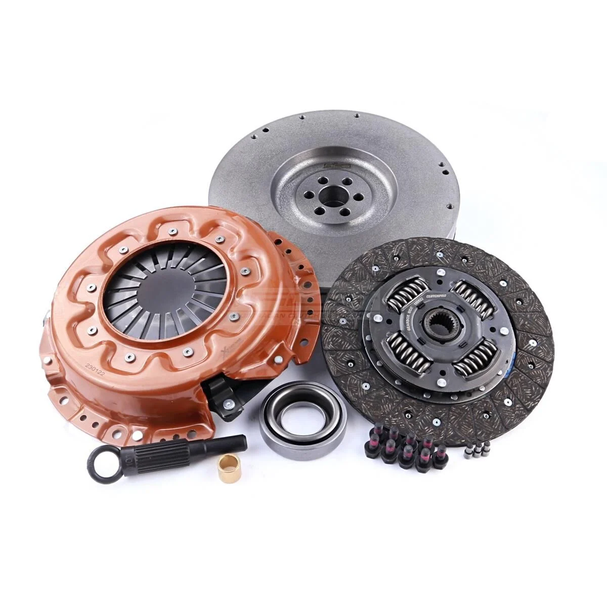 Xtreme Outback Heavy Duty Clutch Kit - Sprung Organic, Includes Single Mass Flywheel, KNI24530-1A | Supercheap Auto