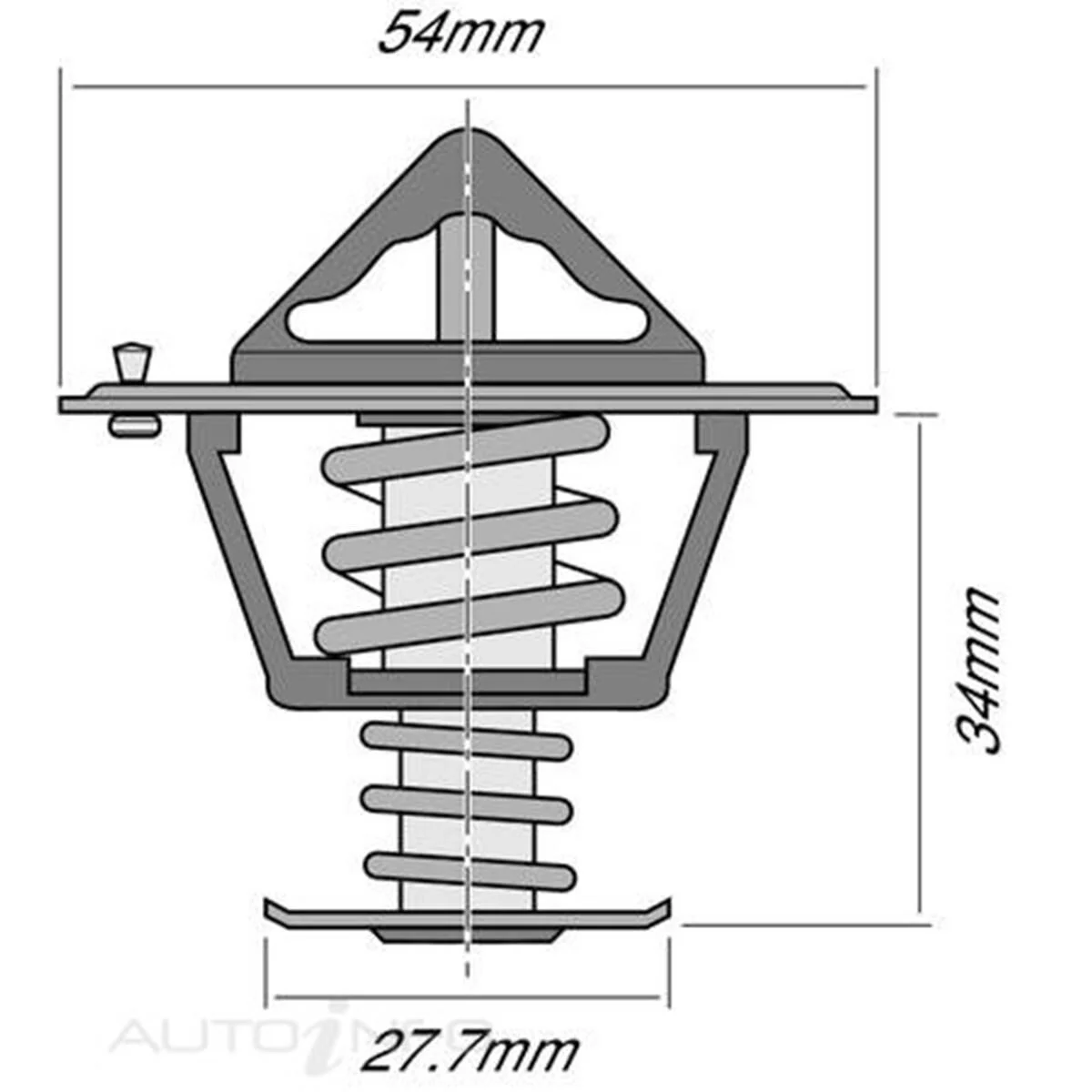 Tridon High Flow Thermostat - TT2065-195 | Supercheap Auto