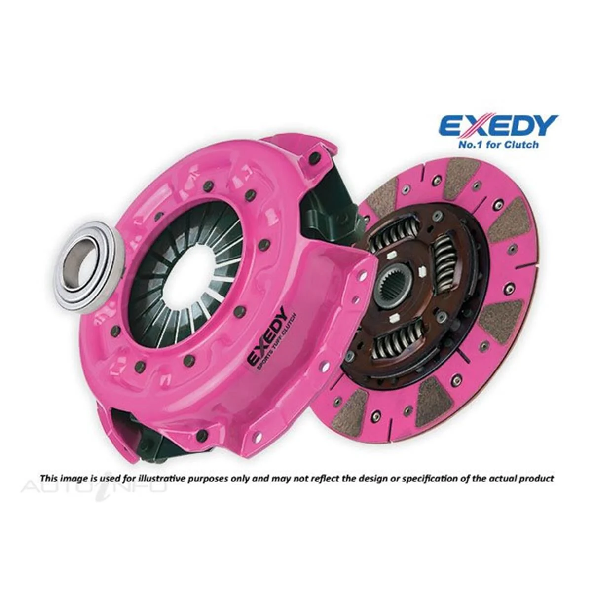 Exedy HD Sports Tuff Cushion Button Clutch Kit - TYK-6676HDCB | Supercheap Auto