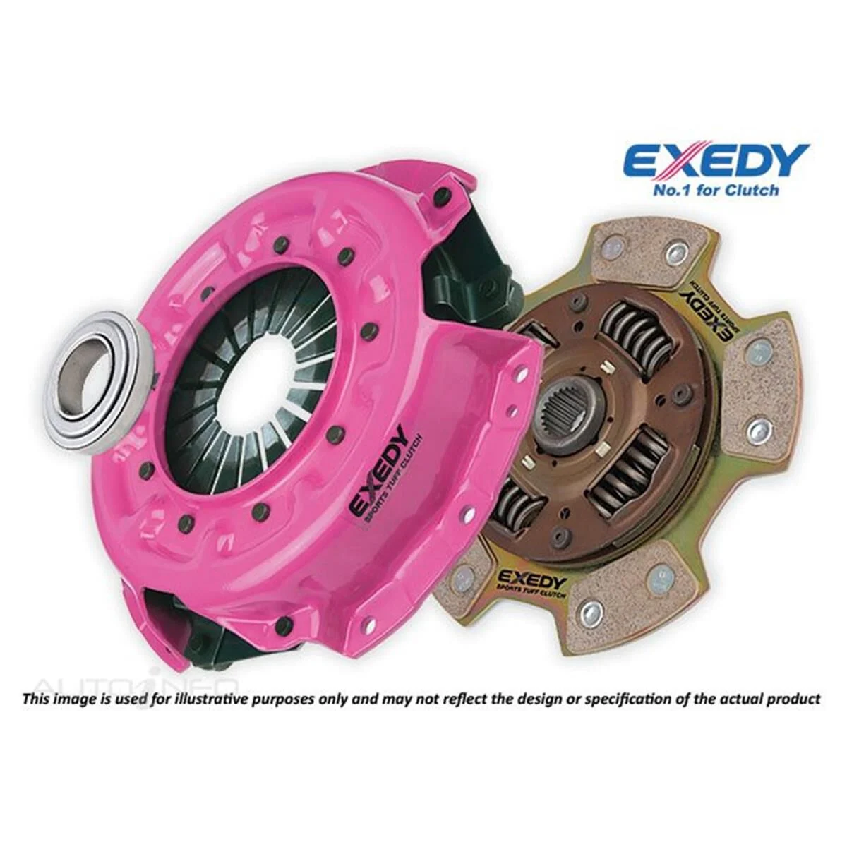 Exedy HD Sports Tuff Button Clutch Kit - TYK-6877HDB | Supercheap Auto