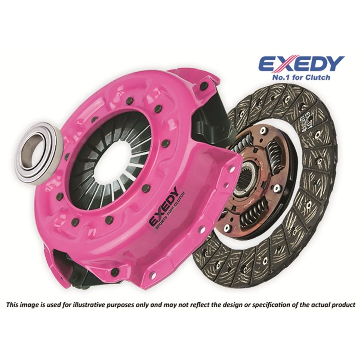 Exedy HD Sports Tuff Cushion Button Clutch Kit - TYK-6933HDCB | Supercheap Auto