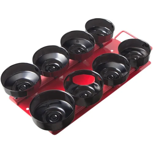 Bikeservice Oil Filter Wrench SetBikeservice 8-Piece Oil Filter Wrench Set