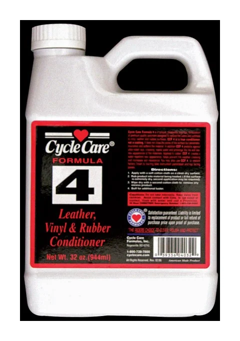 Cycle Care Formula 4 Leather / Vinyl / Rubber Conditioner