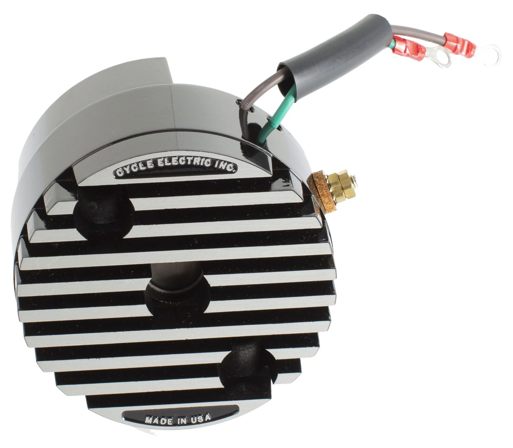 Cycle Electric End 12-Volt Generator Mounted Regulator For Harley 1948-1984