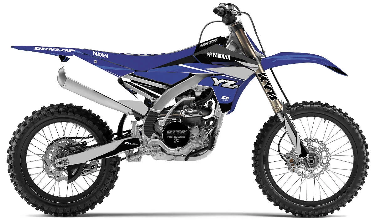 Dcor 20-50-242 COR 9 Yamaha Complete Graphics Kit - White