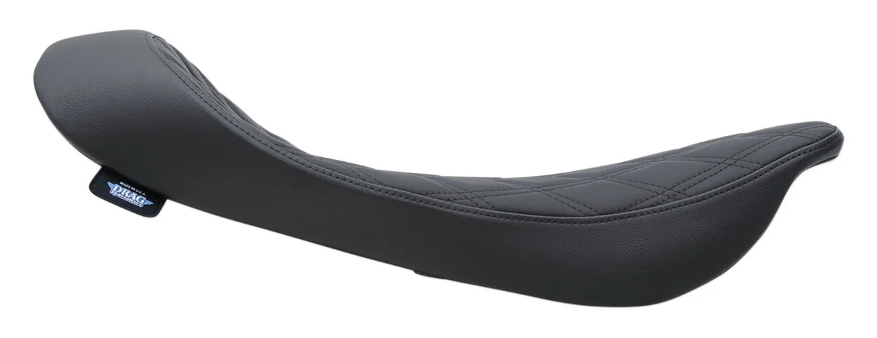Drag Specialties EZ-On Low Profile Forward Solo Seat For Harley FLHR / FLHX 1997-2007