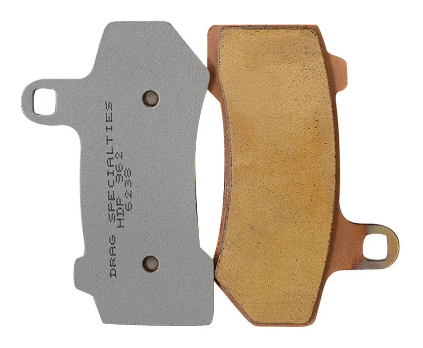 Drag Specialties Premium Sintered Metal Brake Pads For Harley Touring / V-Rod 2008-2026