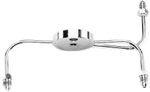 Goodridge Spider Front Brake Tee for Narrow Glide ForksGoodridge Spider Front Brake Tee for Narrow Glide Forks Chrome