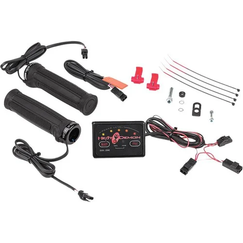 Heat Demons ATV Clamp-On Dual Zone Heated Grip KitHeat Demons ATV Clamp-On Dual Zone Heated Grip Kit