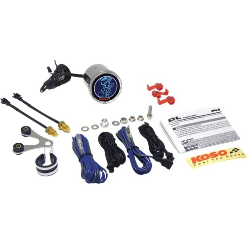 Koso DL Style Universal TachometerKoso DL Style Universal Tachometer