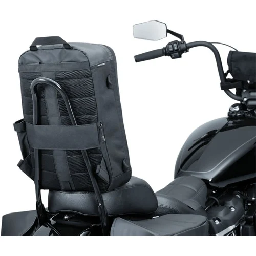 Kuryakyn Momentum Runaway Backpack/Sissy Bar BagKuryakyn Momentum Runaway Backpack/Sissy Bar Bag Black