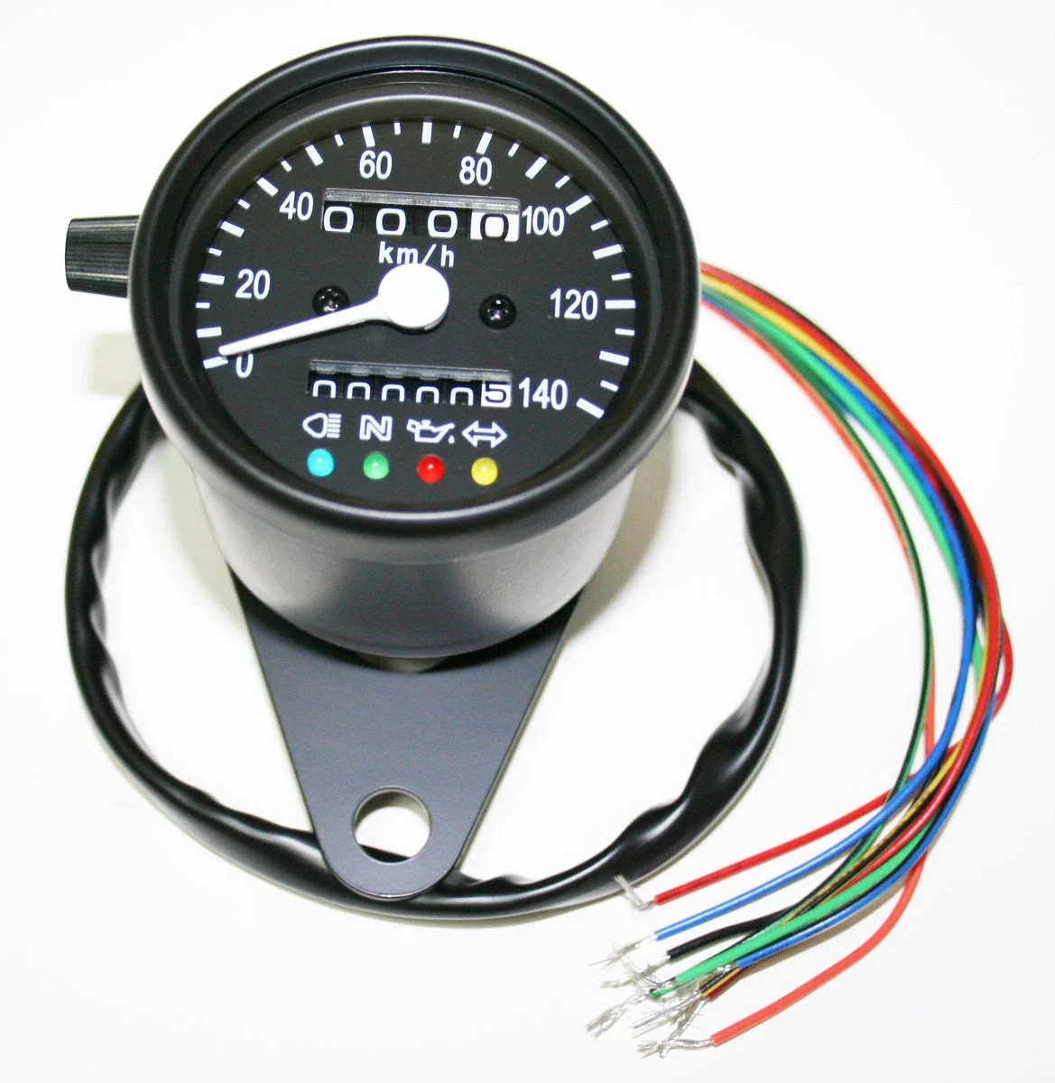 Mini Speedo (KPH) ~ All Black - 100KPH=2330RPM