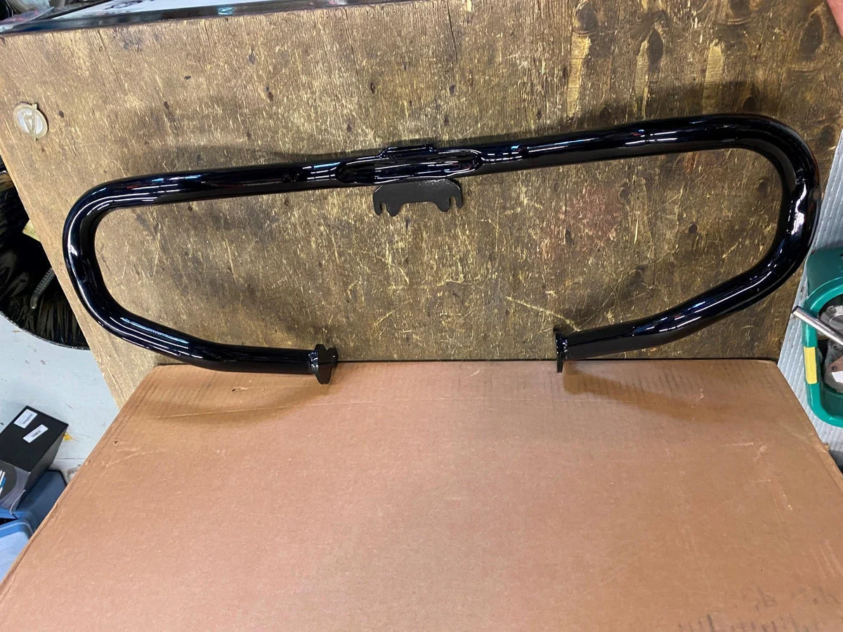 OEM Chopped Engine Guard Highway Crash bar Harley Touring 2014^ FLHX Glide Facto