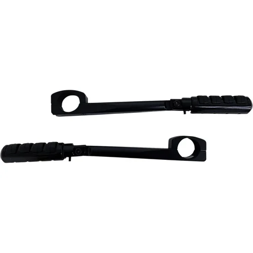 Rivco Adjustable Highway Peg MountsRivco Adjustable Highway Peg Mounts Black