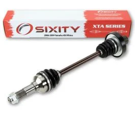 Sixity XTA Rear Left Axle for 2009 Yamaha 450 Rhino 4X4