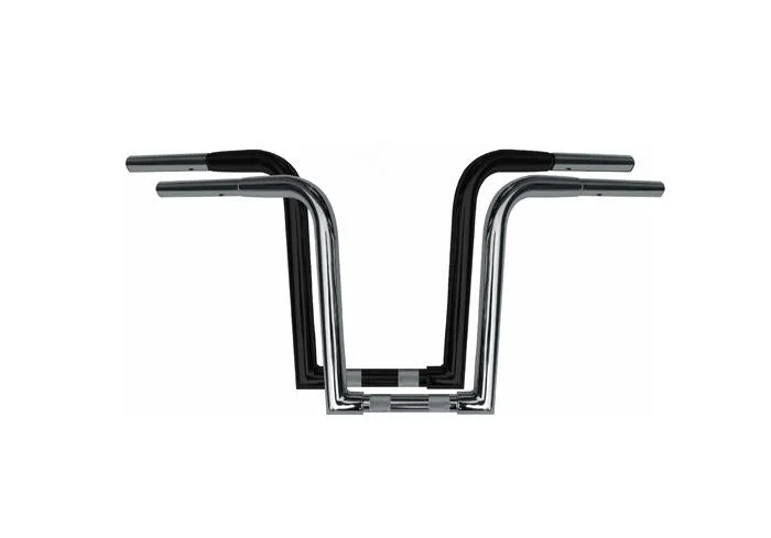 Wild 1 WO622B 1-1/4in. Chubby Outlawz Springer Ape Hanger Handlebar - 12in. - Black