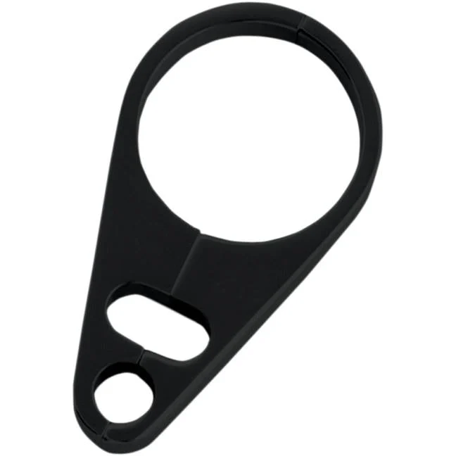 Wild 1 WO833B Billet Throttle,Idle and Brake Line Guide with 1-1/4in. Clamp - Black
